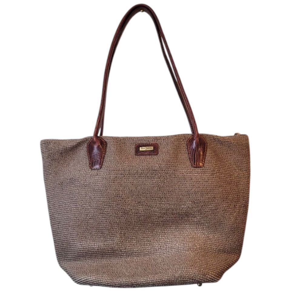 Eric Javits Brown Tote Bag